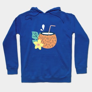 coconut drink Hoodie